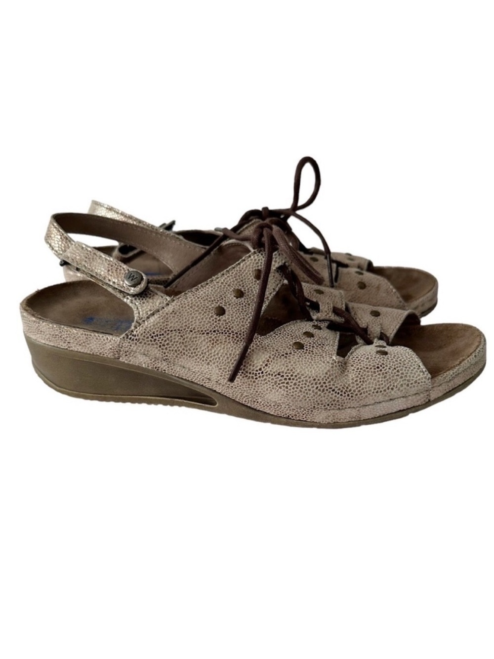 Wolky Bombi Lace Up Sandals